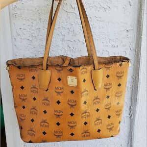 MCM Tan Tote Bag